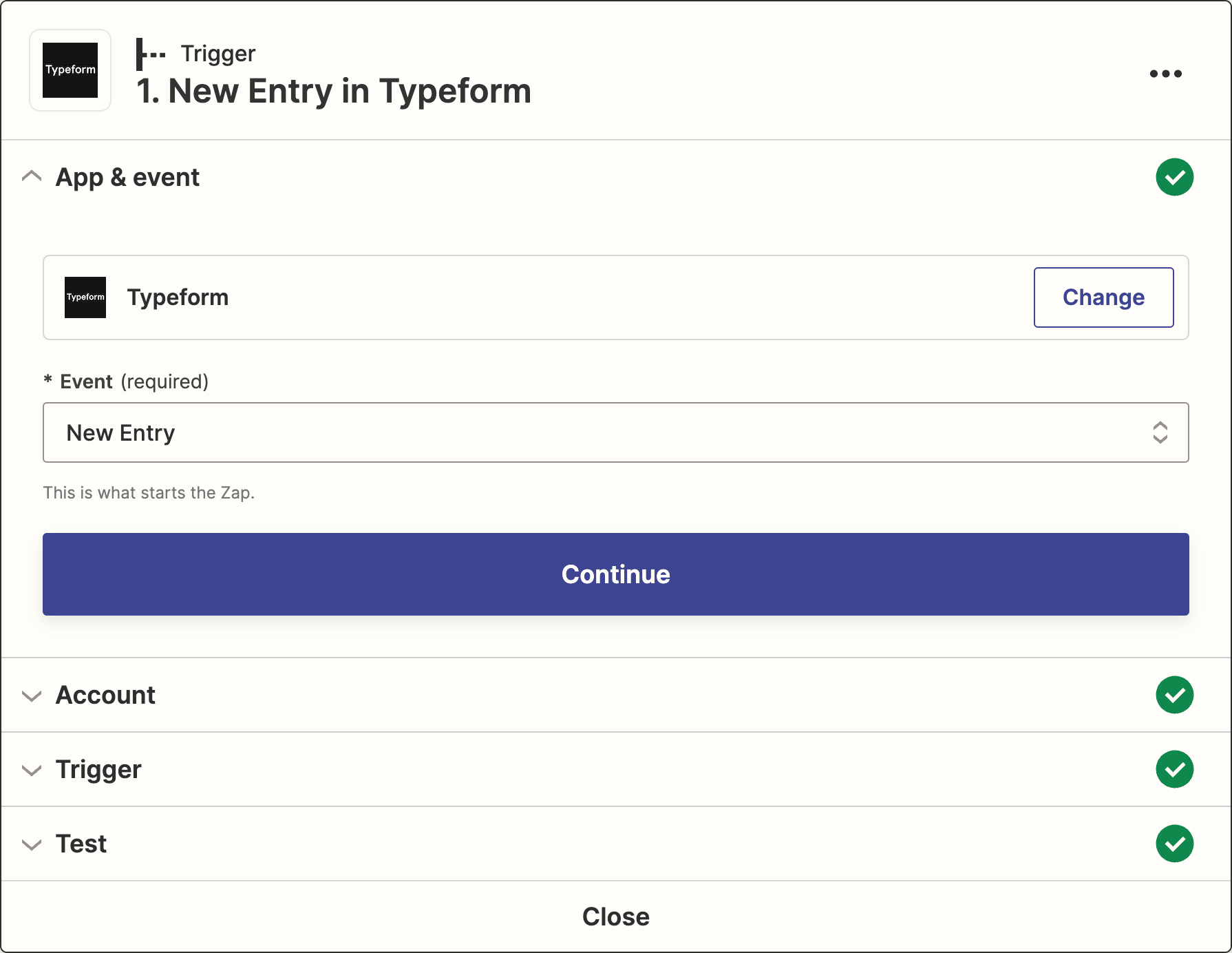 typeform 트리거